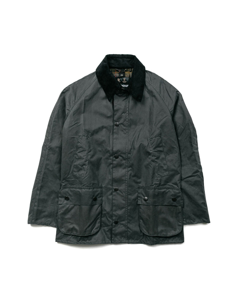 Barbour Ashby Wax Jacket Grey/Classic
