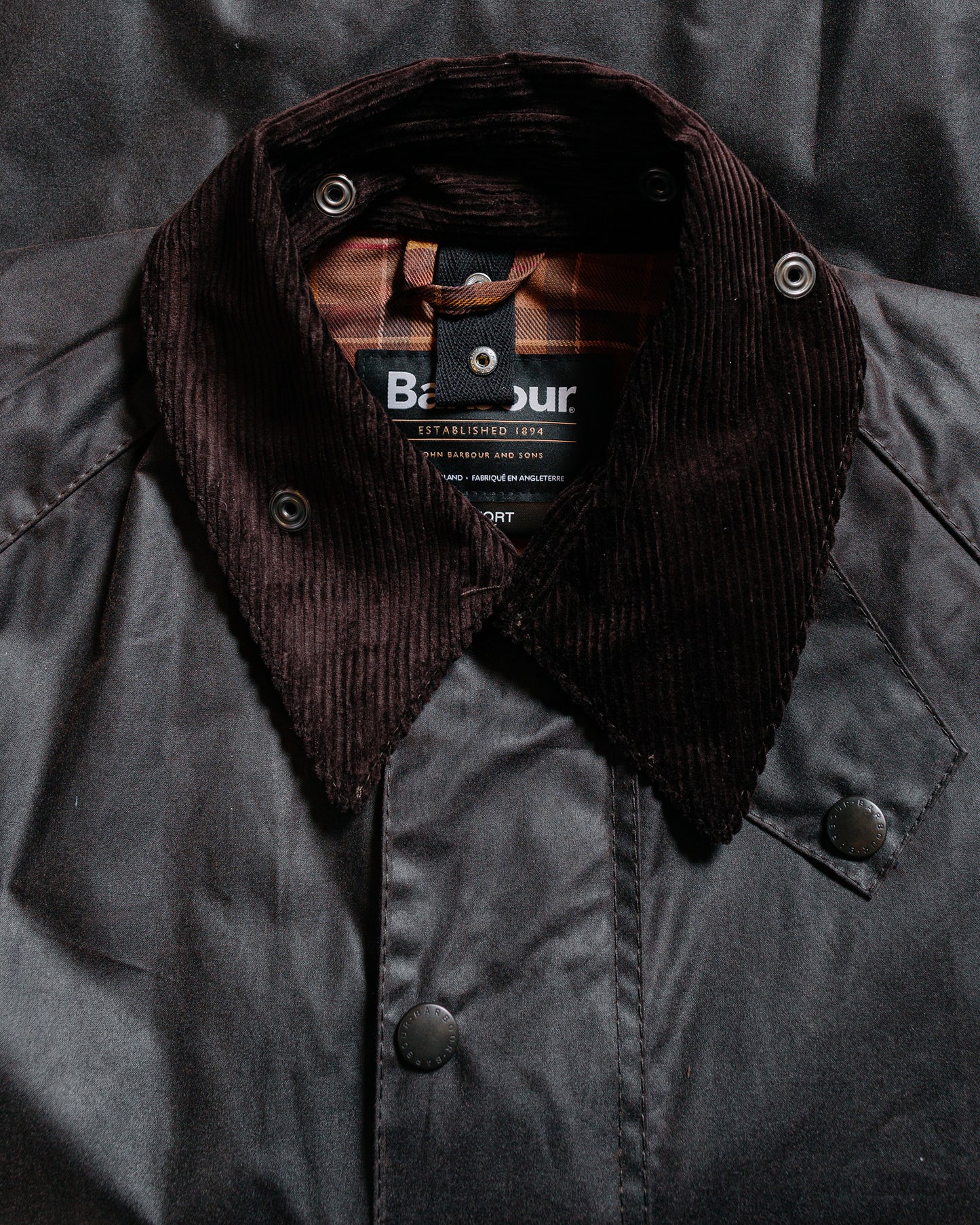 Barbour Beaufort Wax Jacket Rustic