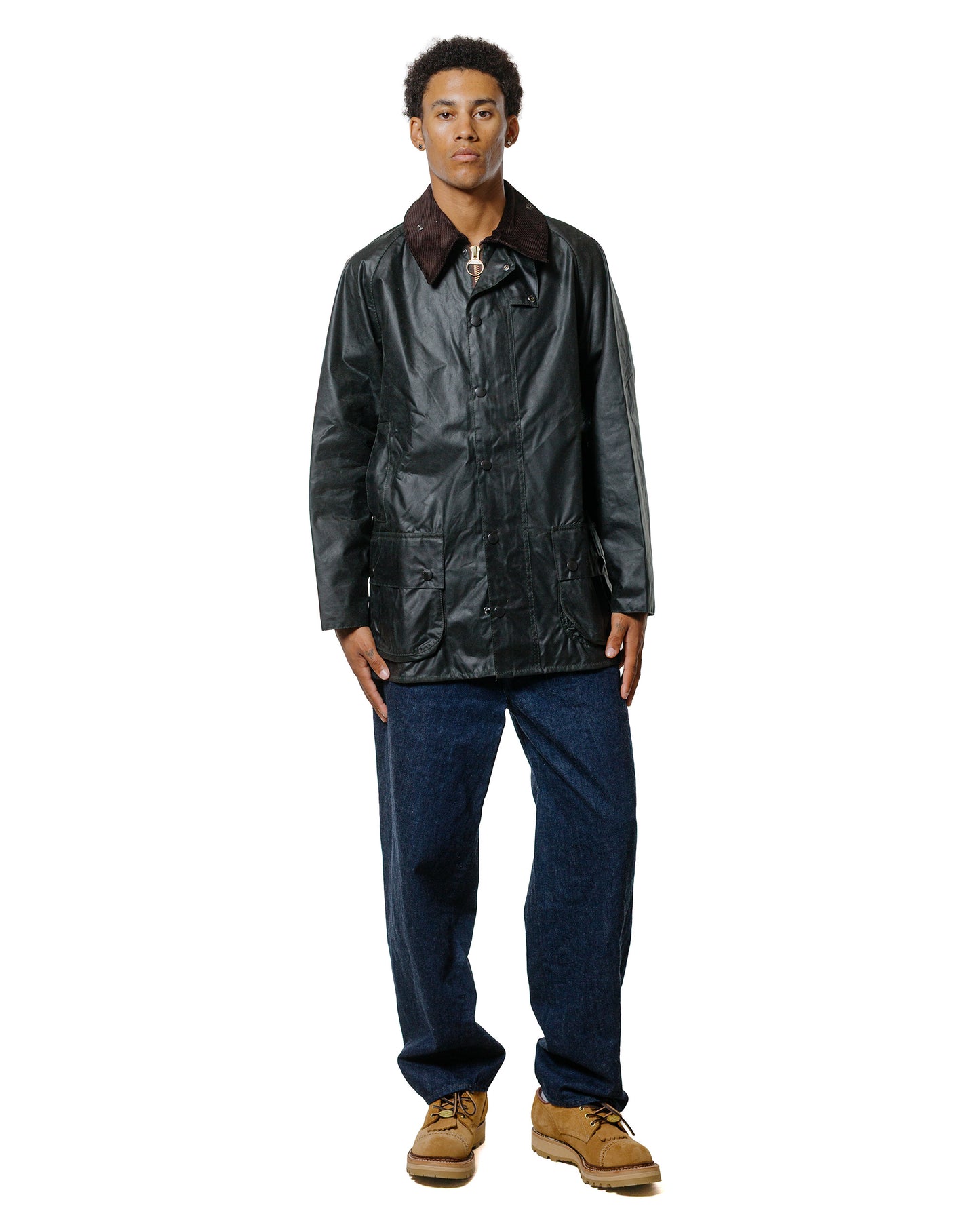 Barbour Beaufort Wax Jacket Sage