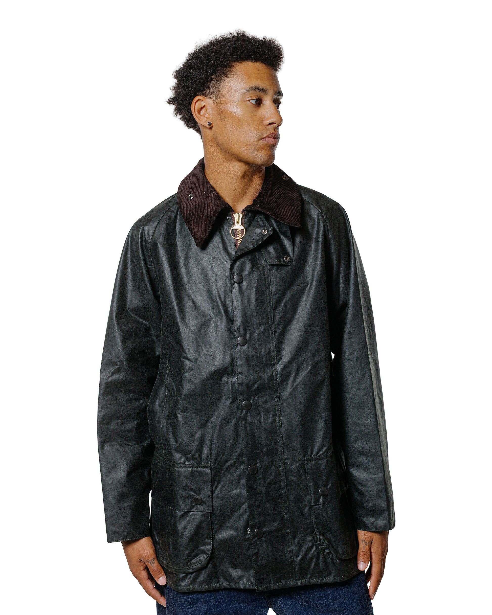 Barbour Beaufort Wax Jacket Sage