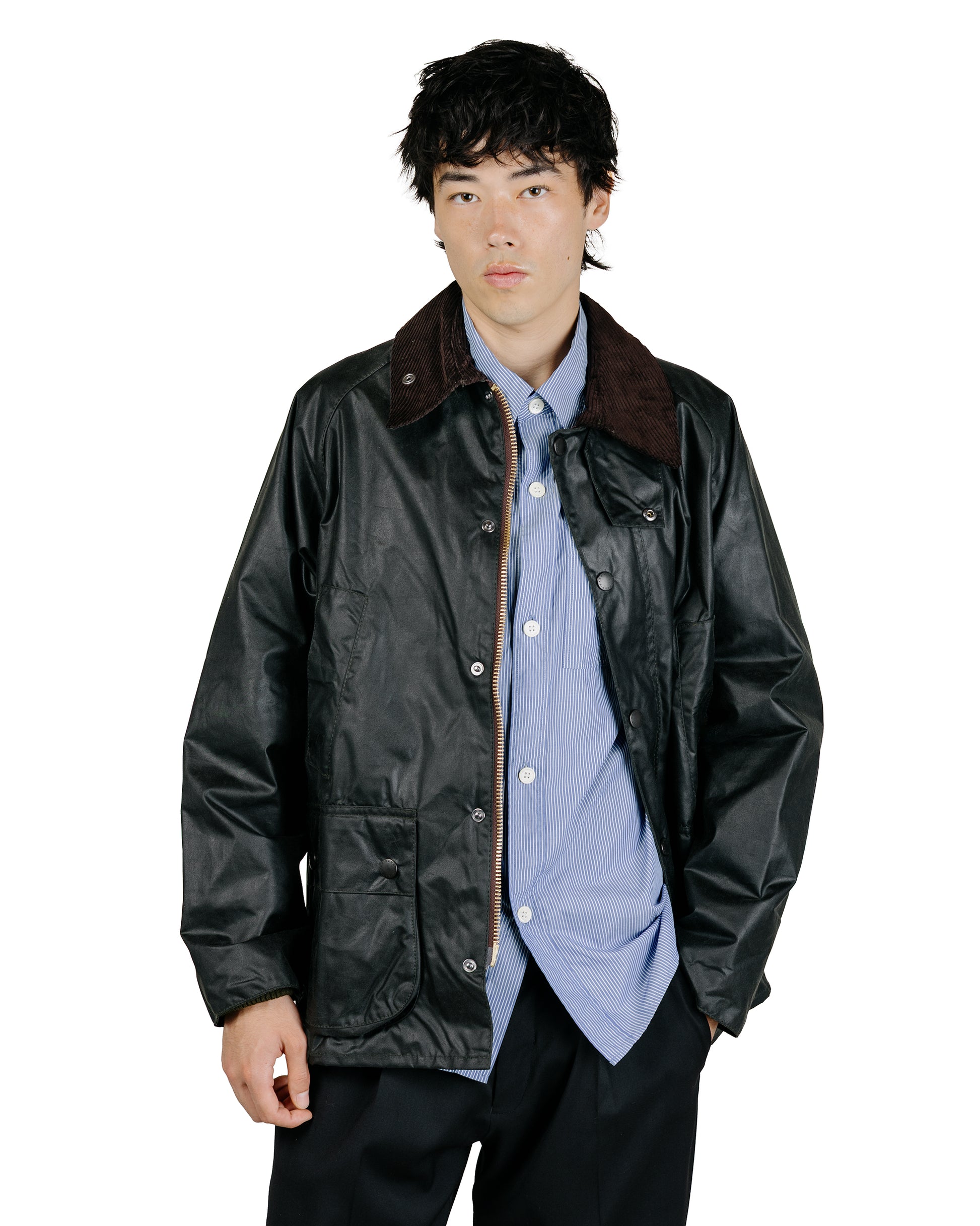 Barbour Beaufort Wax Jacket Sage