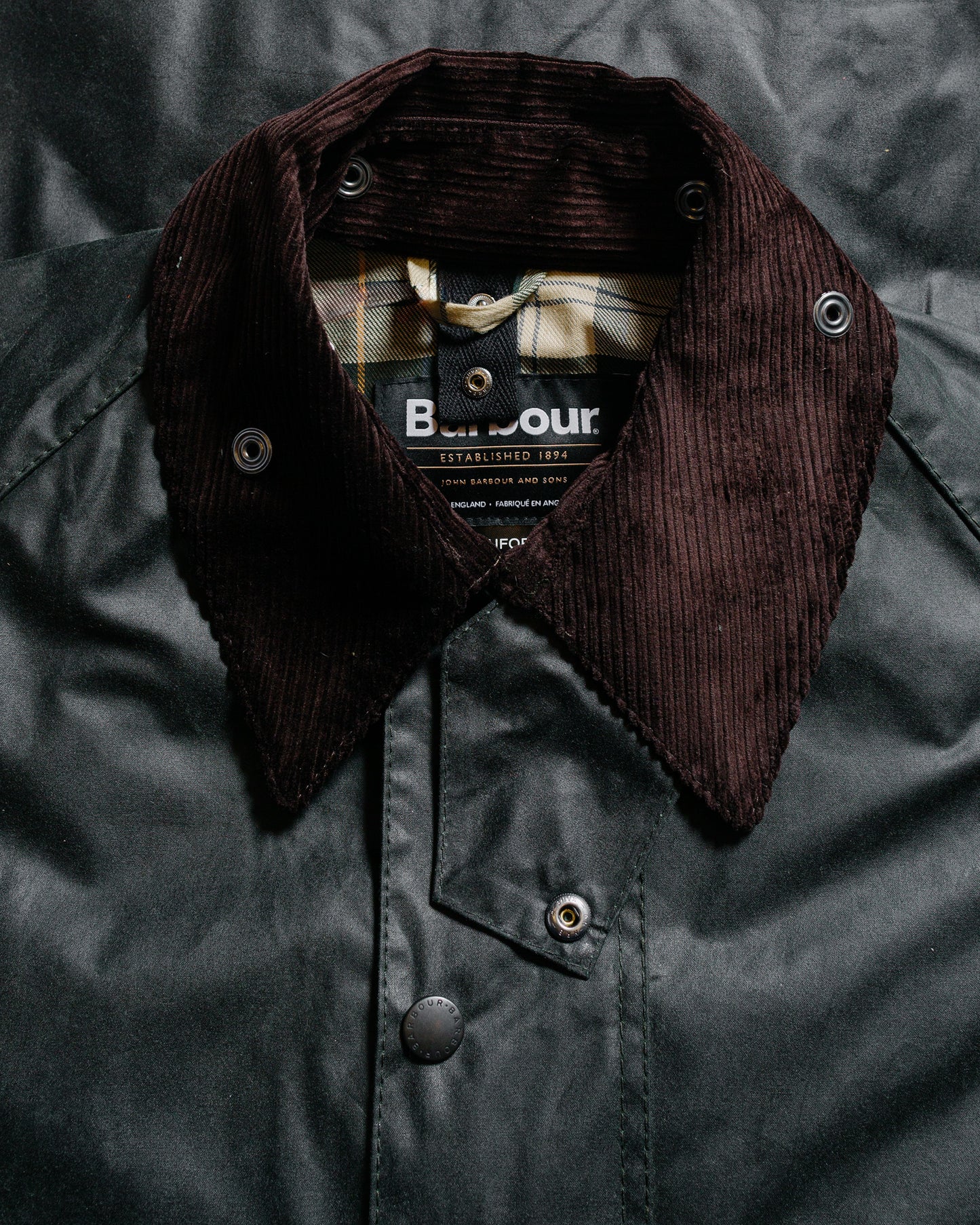 Barbour Beaufort Wax Jacket Sage