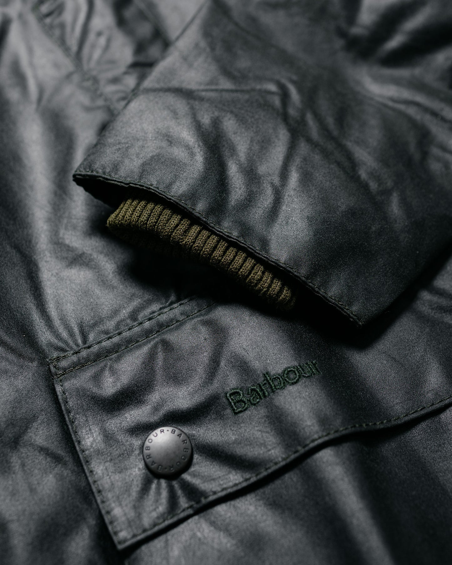 Barbour Beaufort Wax Jacket Sage