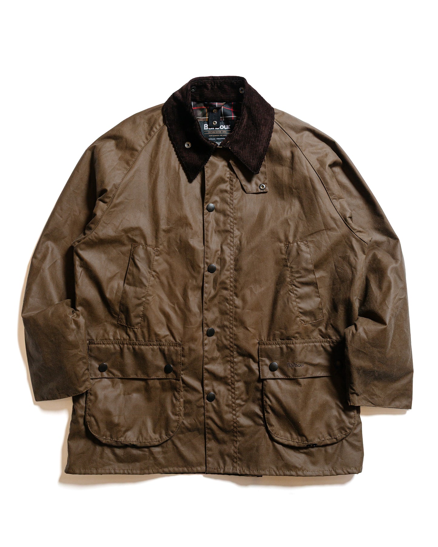 Barbour Bedale Wax Jacket Bark