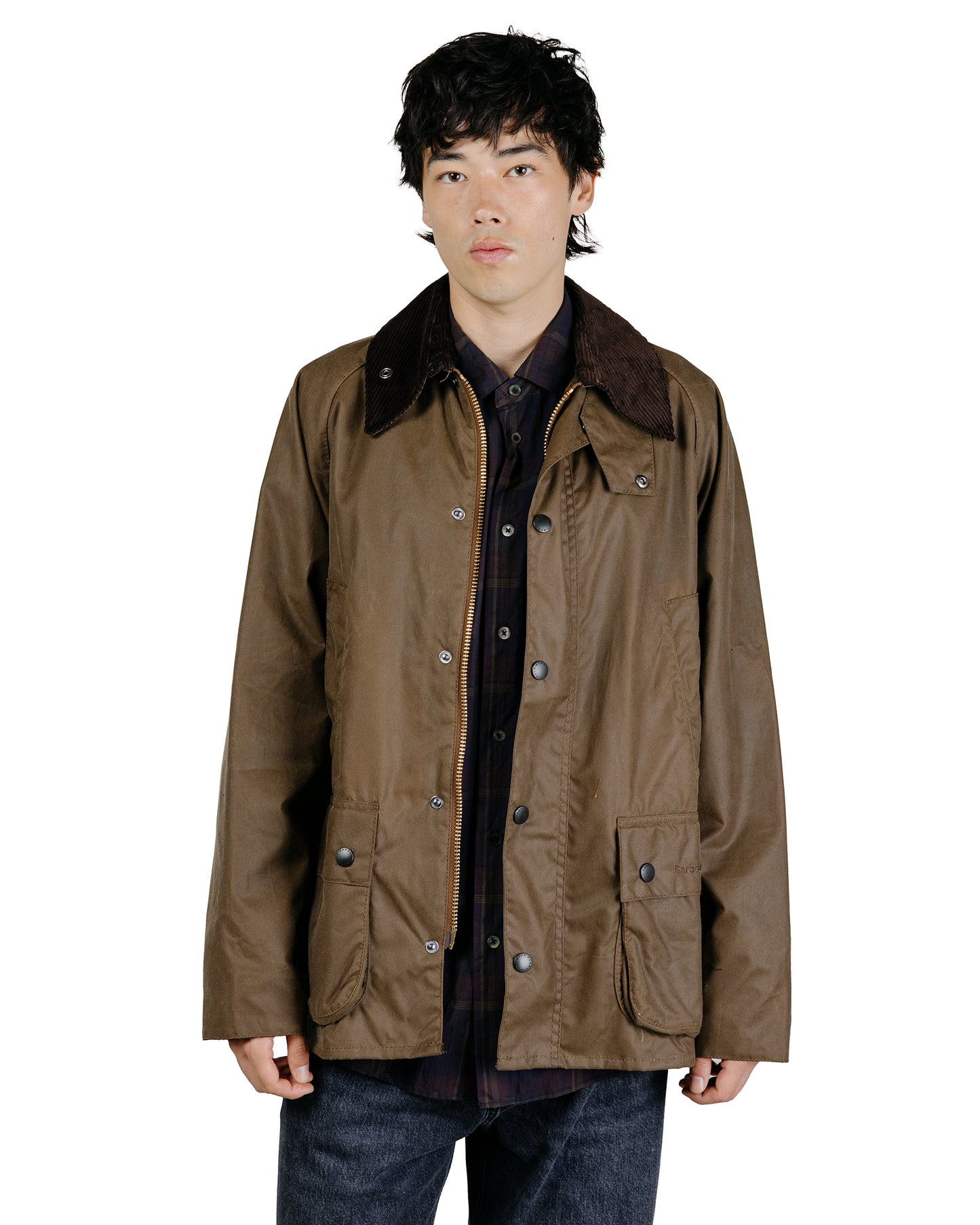 Barbour Bedale Wax Jacket Bark