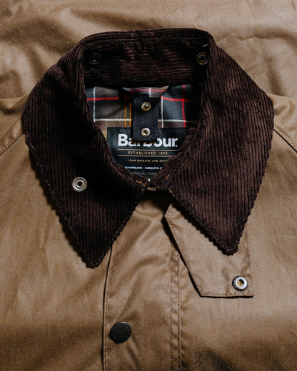 Barbour Bedale Wax Jacket Bark
