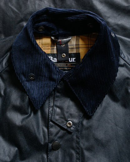 Barbour Bedale Wax Jacket Navy