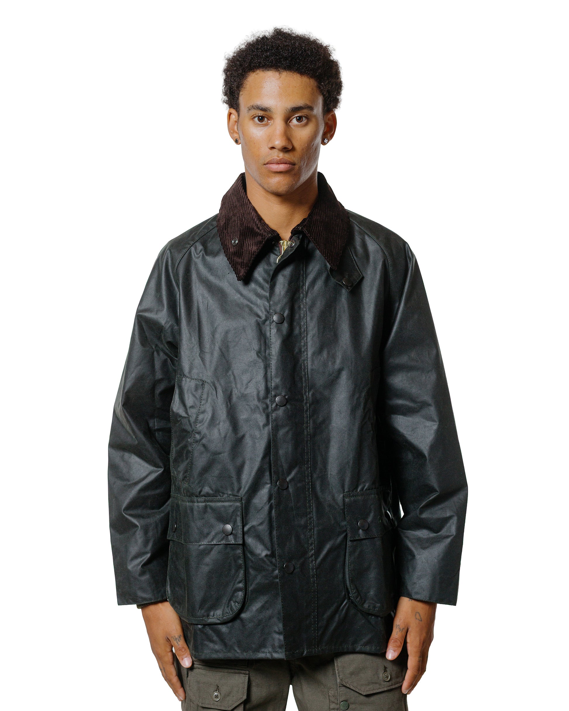 Barbour Bedale Wax Jacket Sage