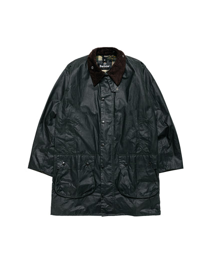 Barbour Border Wax Jacket Sage