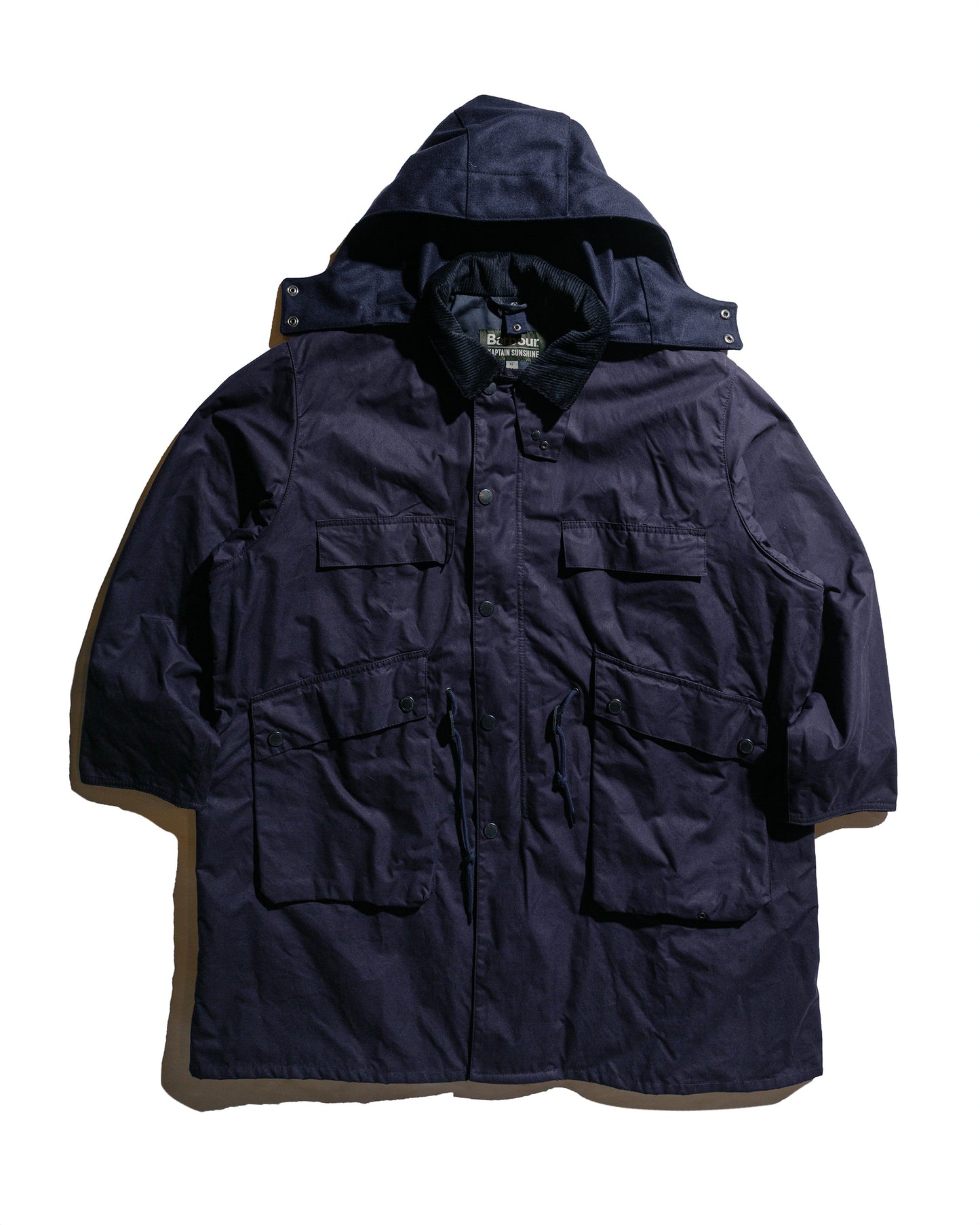 Barbour KAPTAIN SUNSHINE Bedale Casual Field Coat Dark Indigo