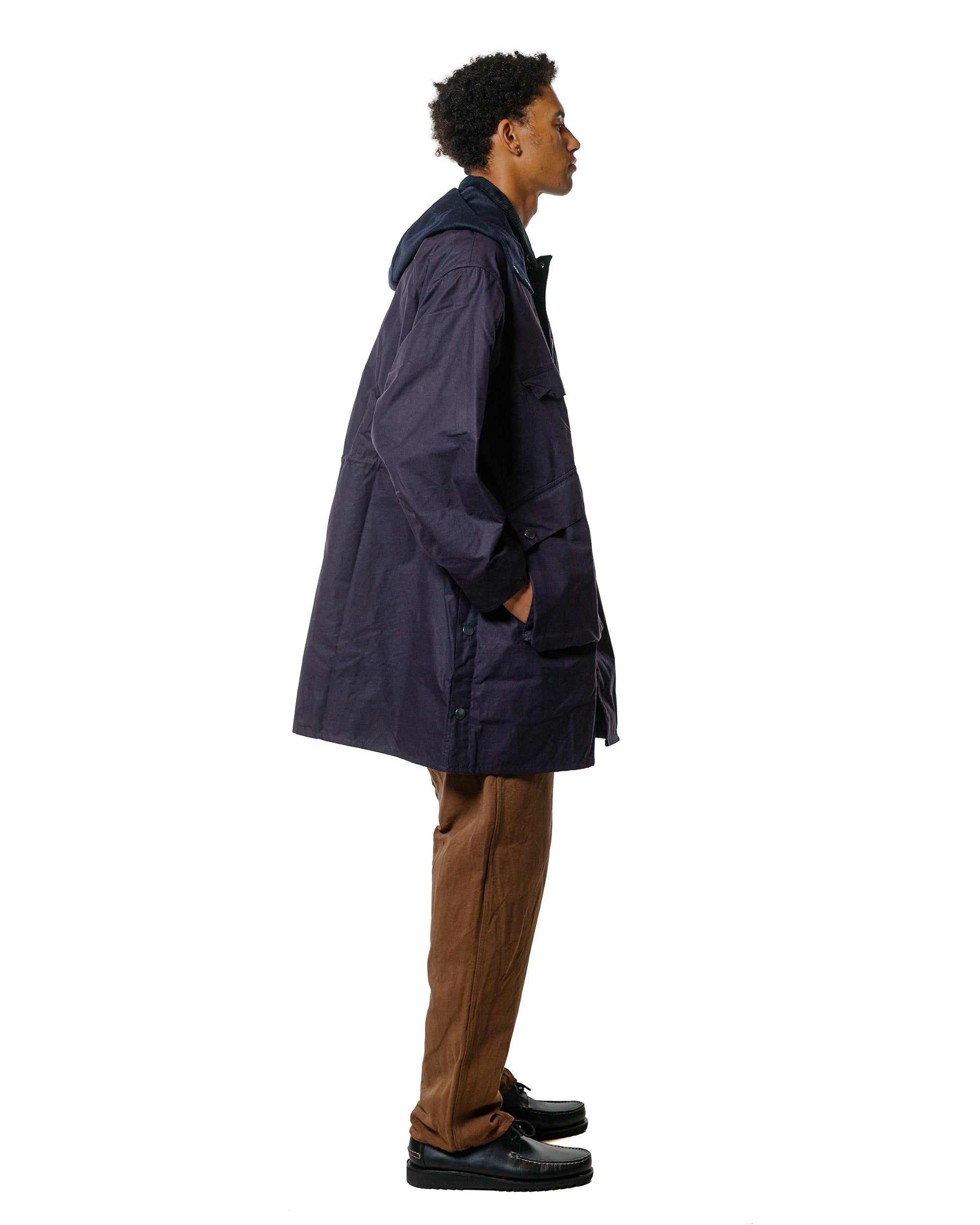 Barbour KAPTAIN SUNSHINE Bedale Casual Field Coat Dark Indigo