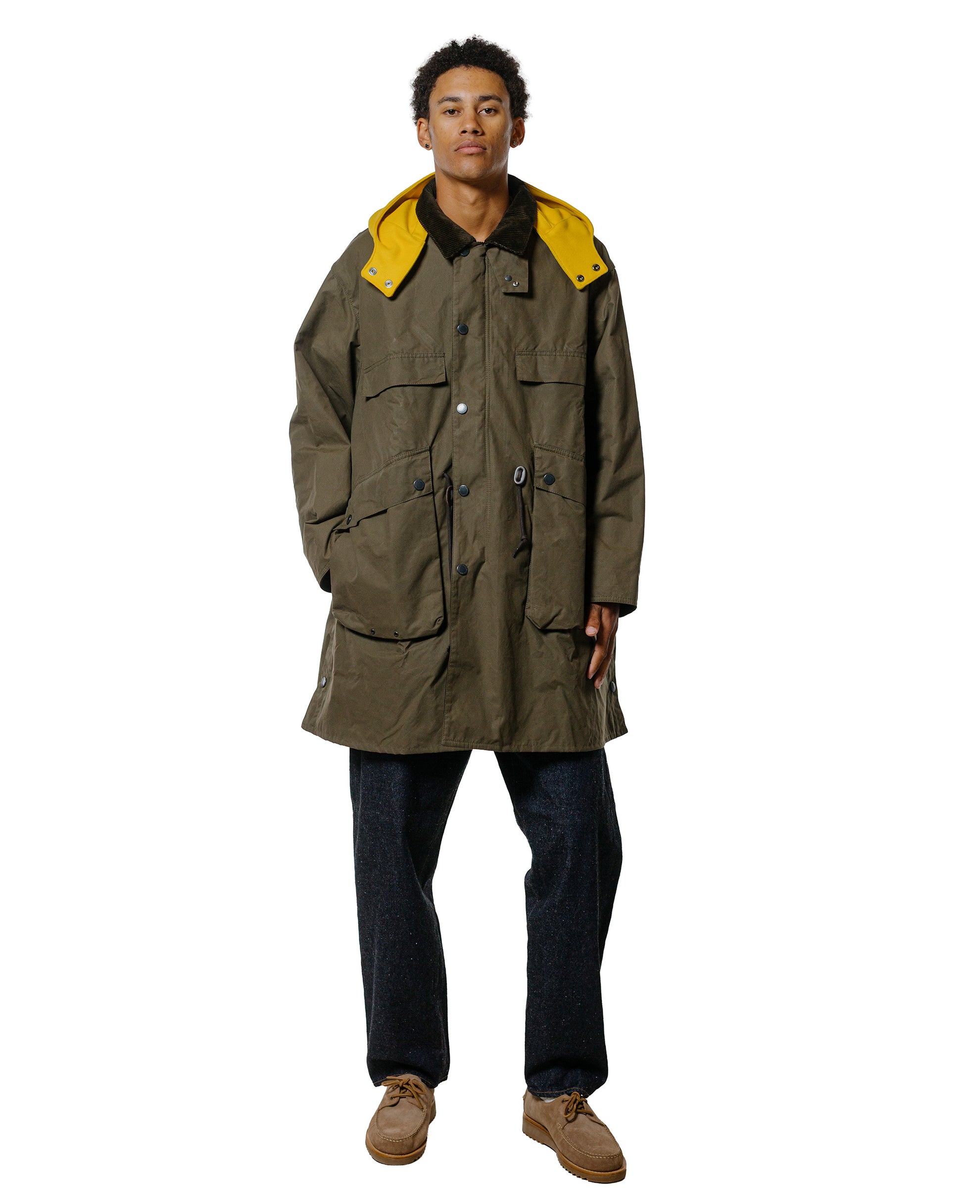 Barbour KAPTAIN SUNSHINE Bedale Casual Field Coat Khaki Brown