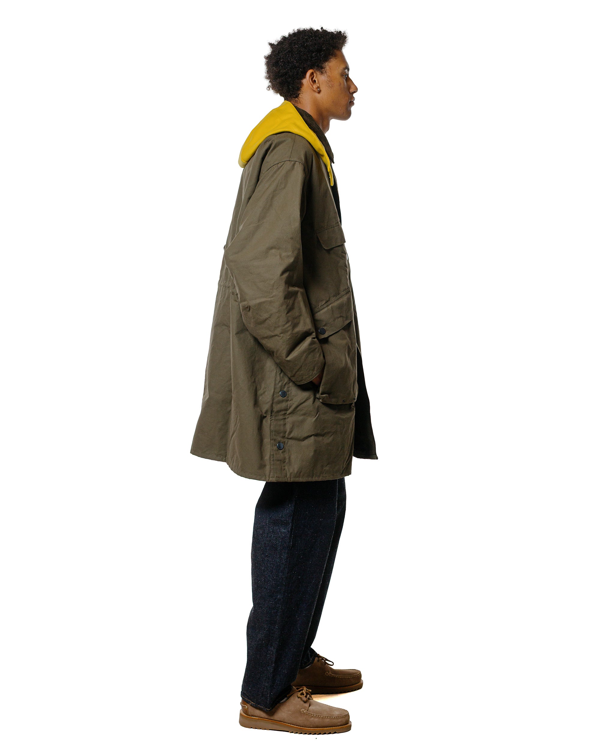 Barbour KAPTAIN SUNSHINE Bedale Casual Field Coat Khaki Brown