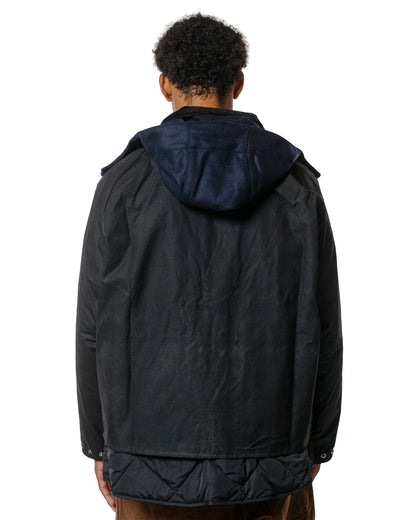 Barbour KAPTAIN SUNSHINE Short Cruiser Casual Jacket Black