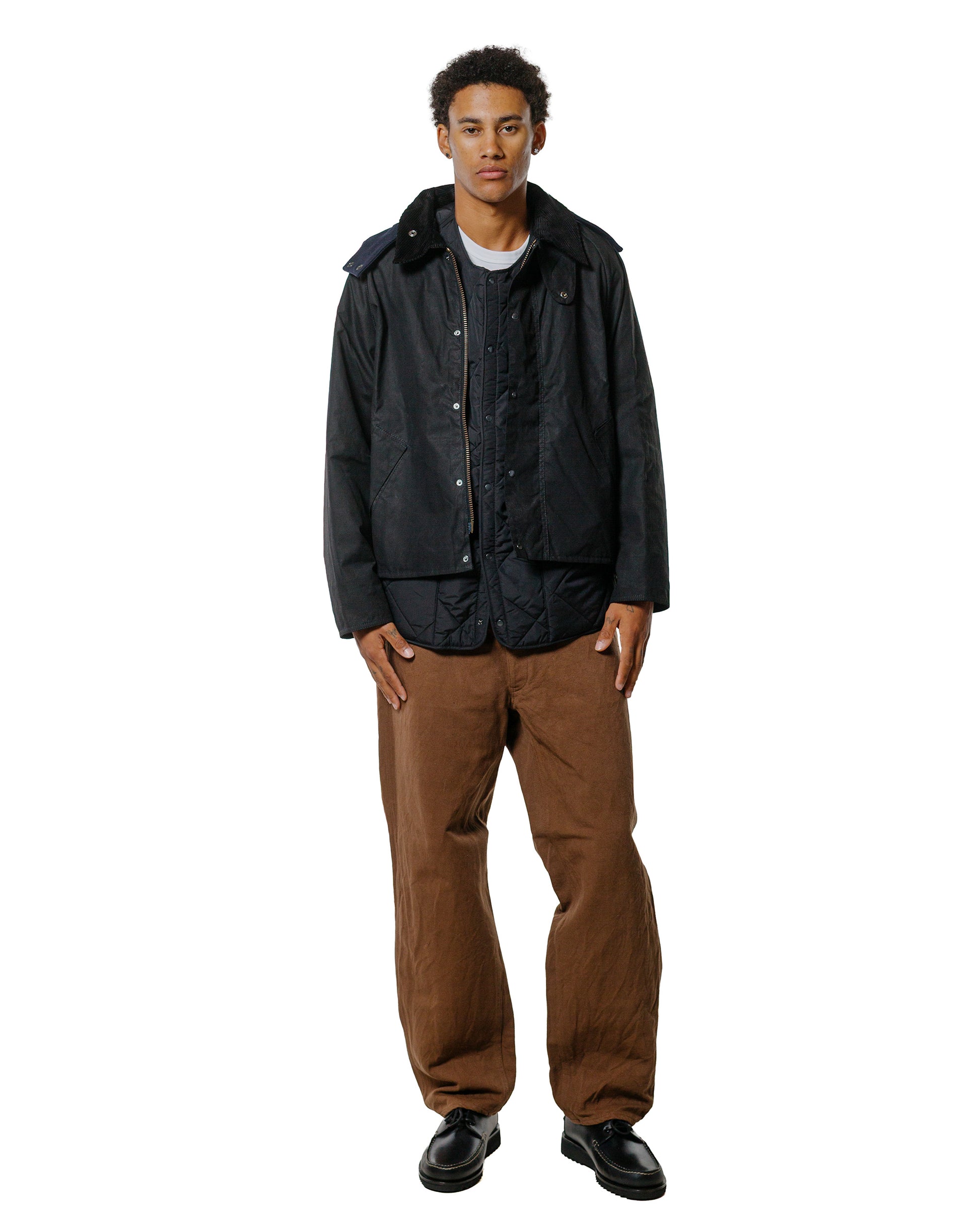 Barbour KAPTAIN SUNSHINE Short Cruiser Casual Jacket Black