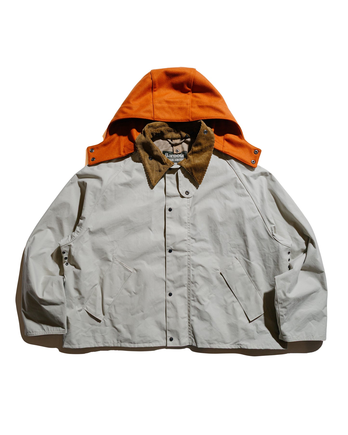 Barbour KAPTAIN SUNSHINE Short Cruiser Casual Jacket Clay