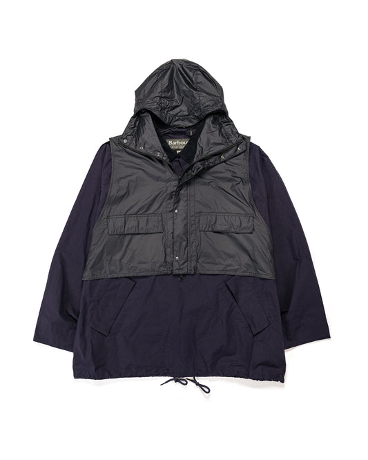 Barbour KAPTAIN SUNSHINE Transport Smock Casual Jacket Dark Indigo