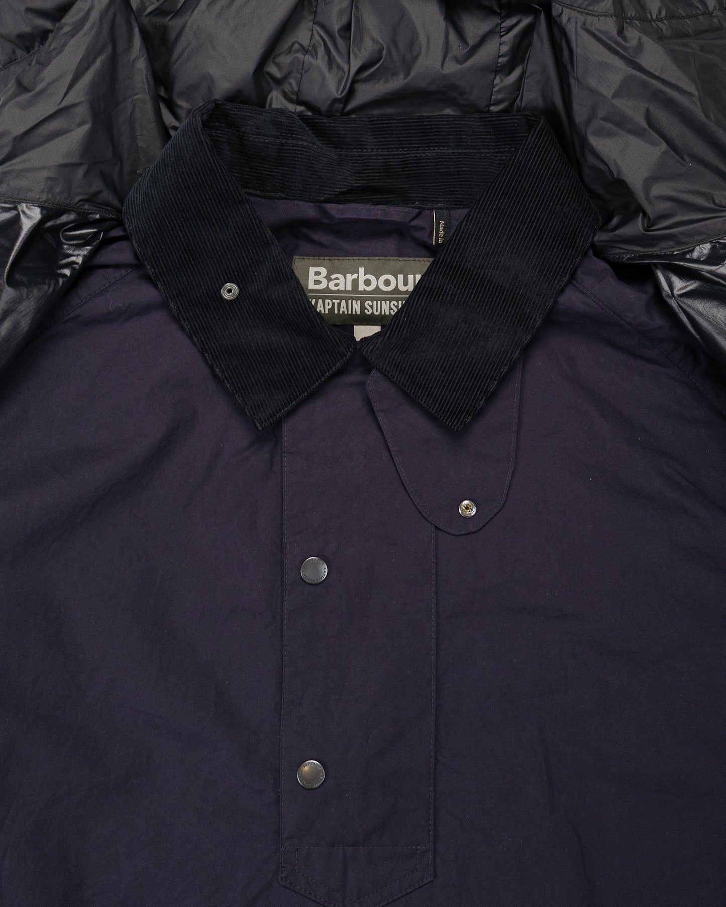 Barbour KAPTAIN SUNSHINE Transport Smock Casual Jacket Dark Indigo