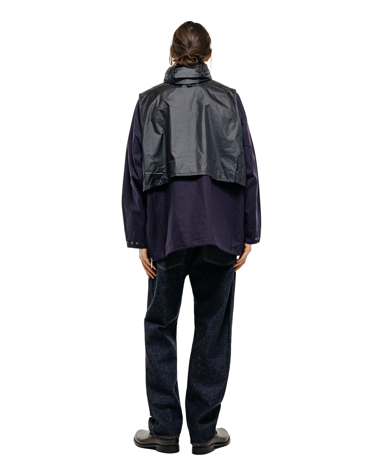 Barbour KAPTAIN SUNSHINE Transport Smock Casual Jacket Dark Indigo