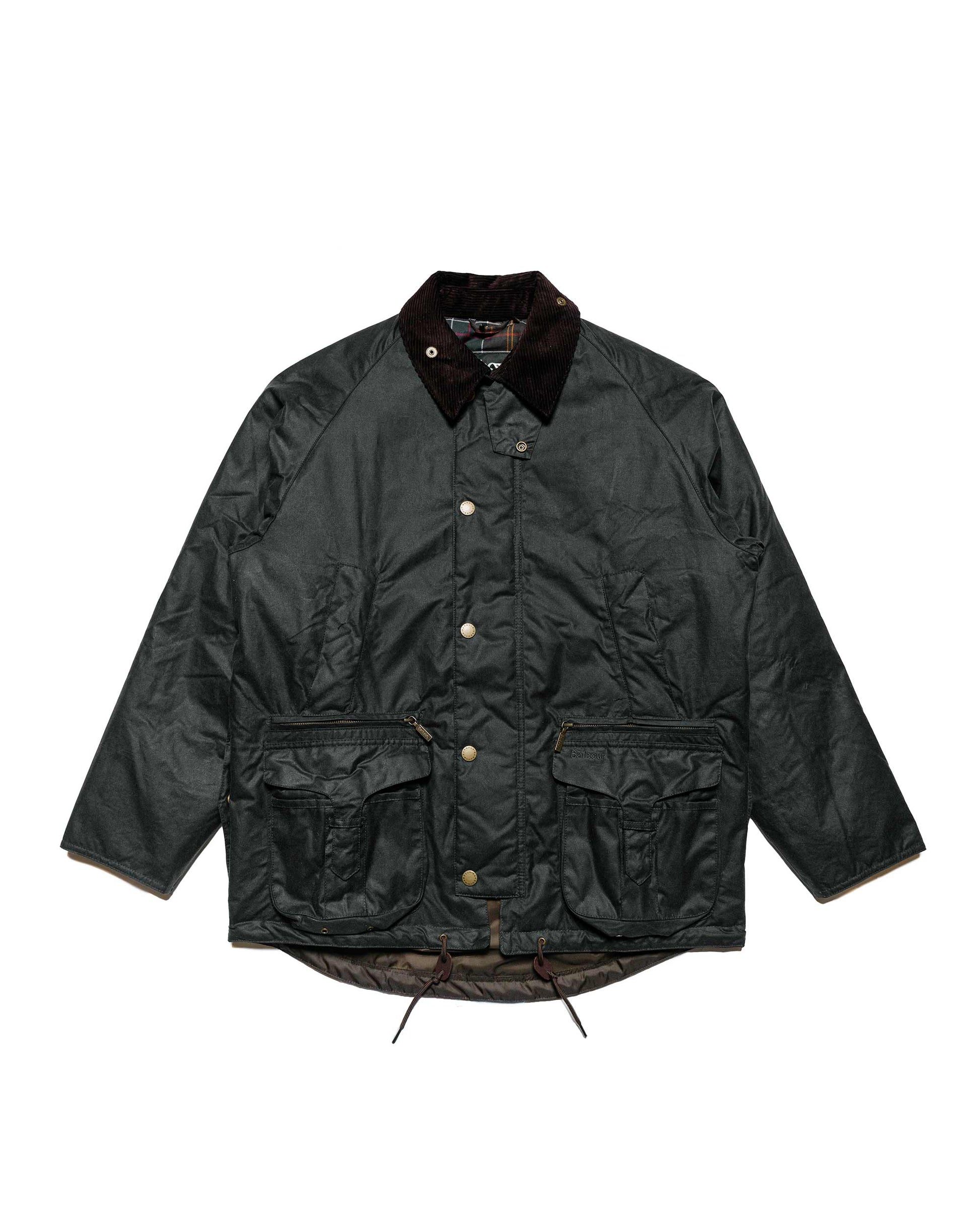 Barbour Modified Beaufort Waxed Jacket Sage