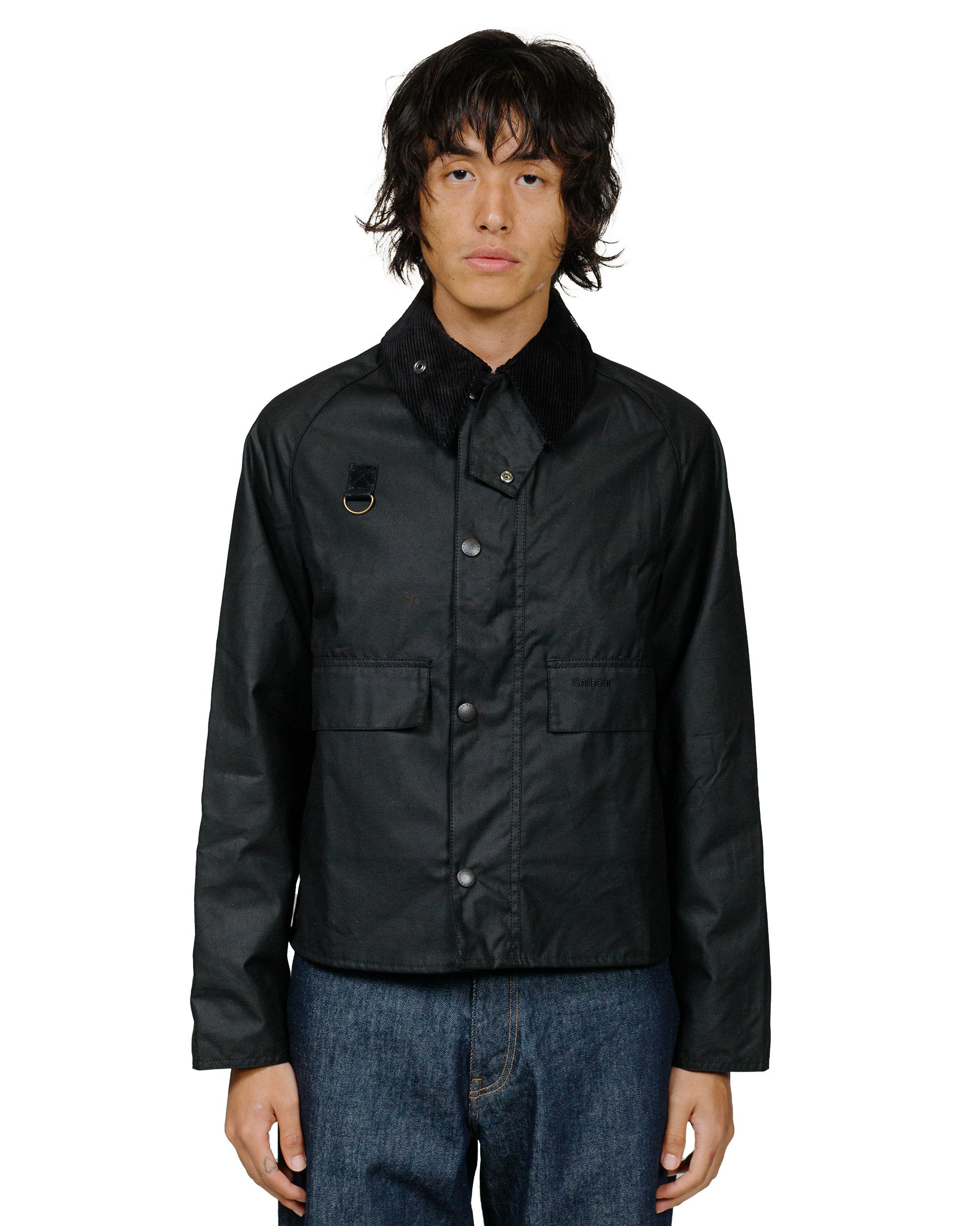 Barbour SL Spey Wax Jacket Black