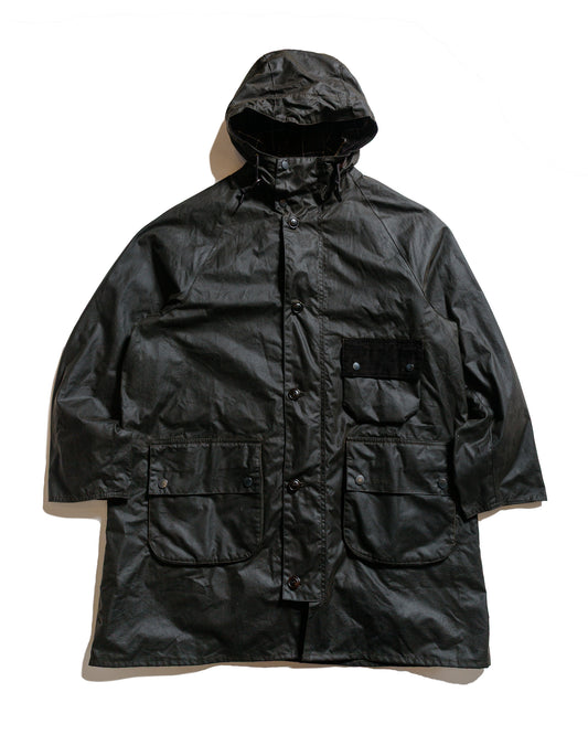 Barbour Solway Trench Waxed Coat Archive Olive