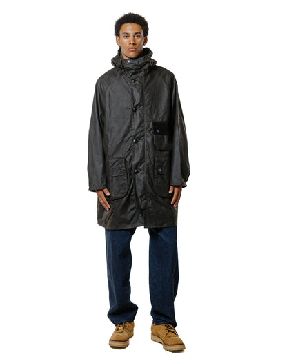 Barbour Solway Trench Waxed Coat Archive Olive