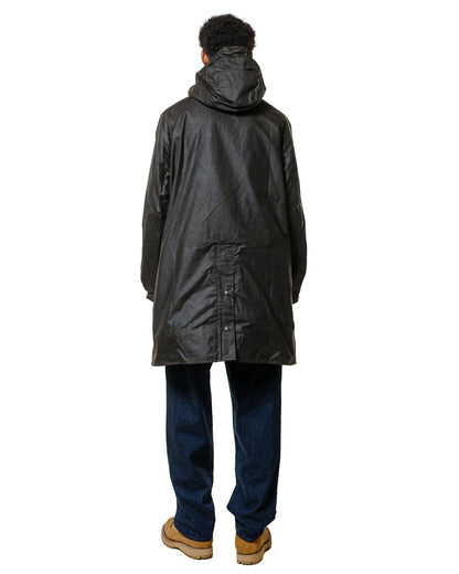 Barbour Solway Trench Waxed Coat Archive Olive