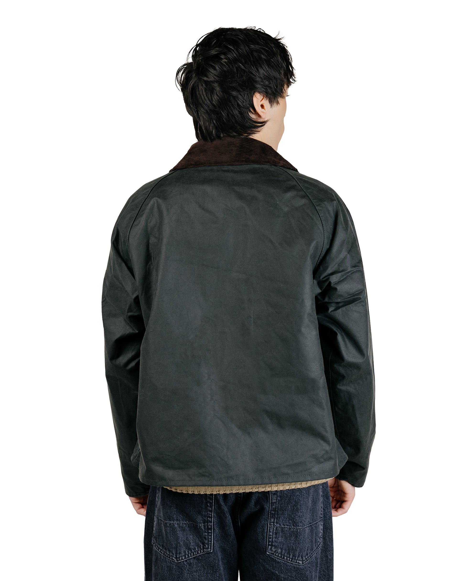 lost & found Barbour Barbour Spey Wax Jacket Sage