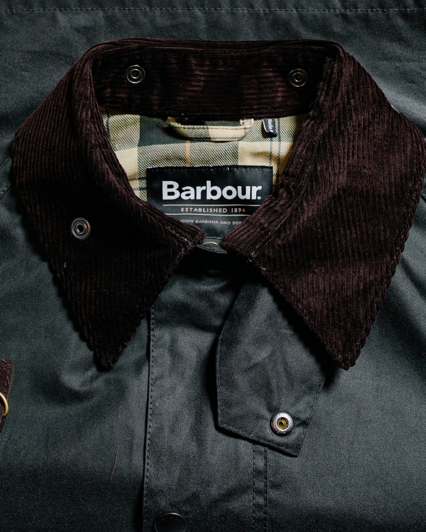 Barbour Spey Wax Jacket Sage