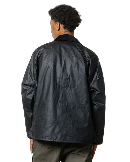 Barbour Transport Wax Jacket Black