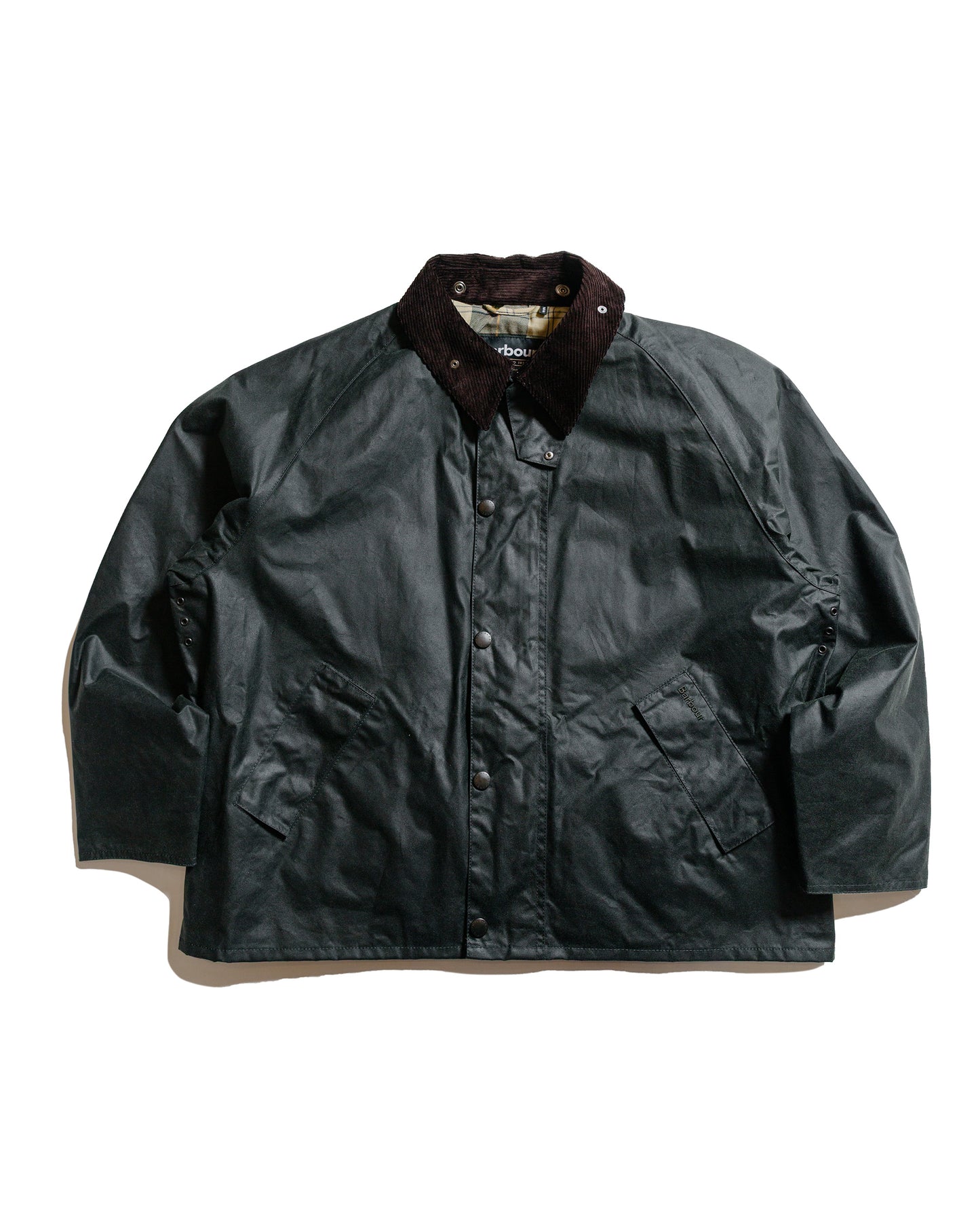 Barbour Transport Wax Jacket Sage
