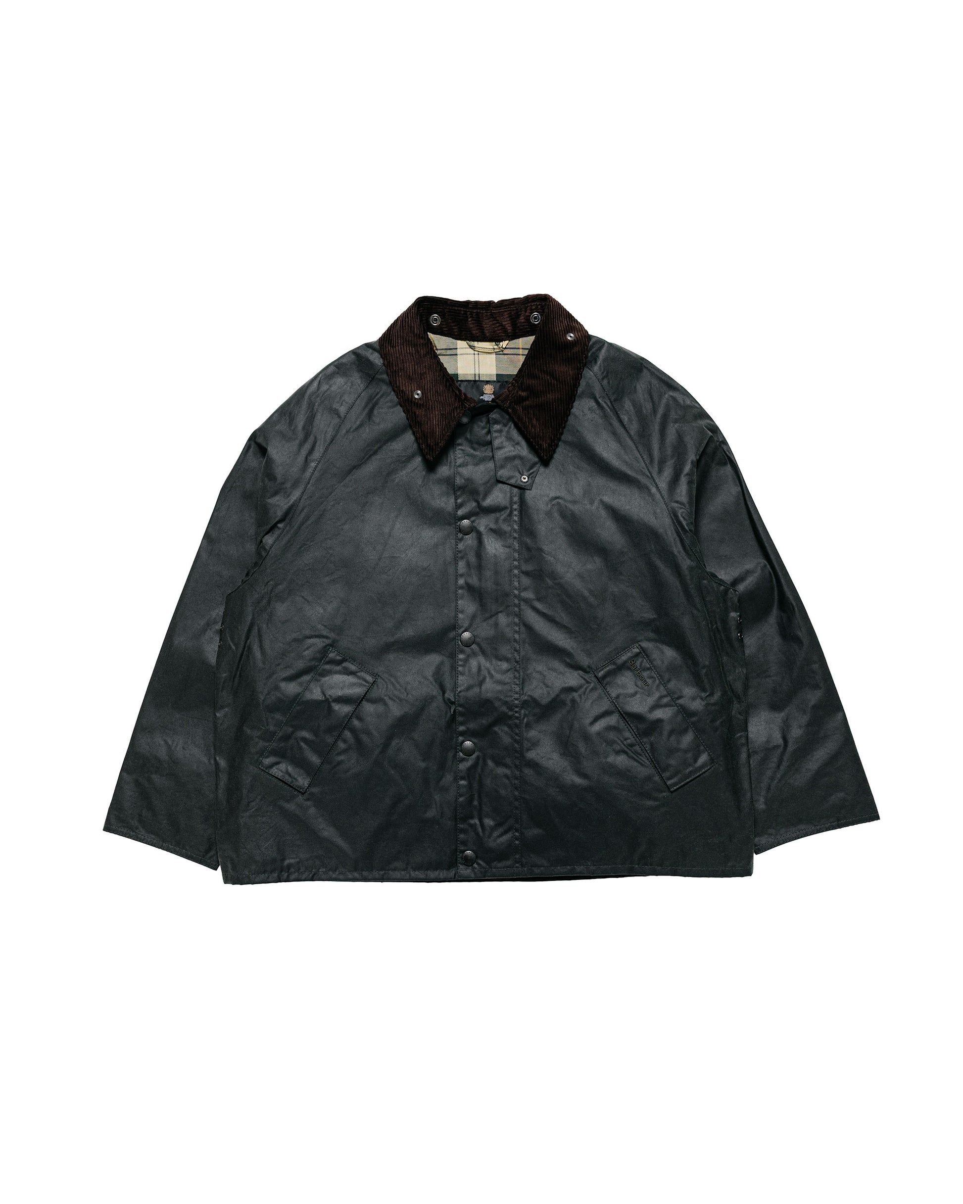Barbour Transport Wax Jacket Sage