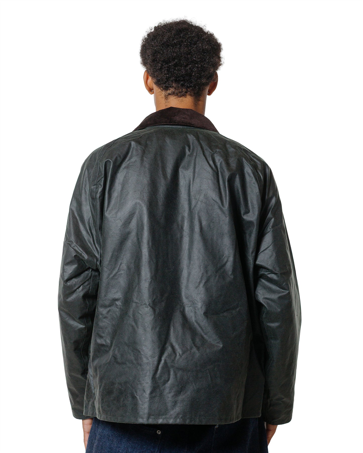 Barbour Transport Wax Jacket Sage