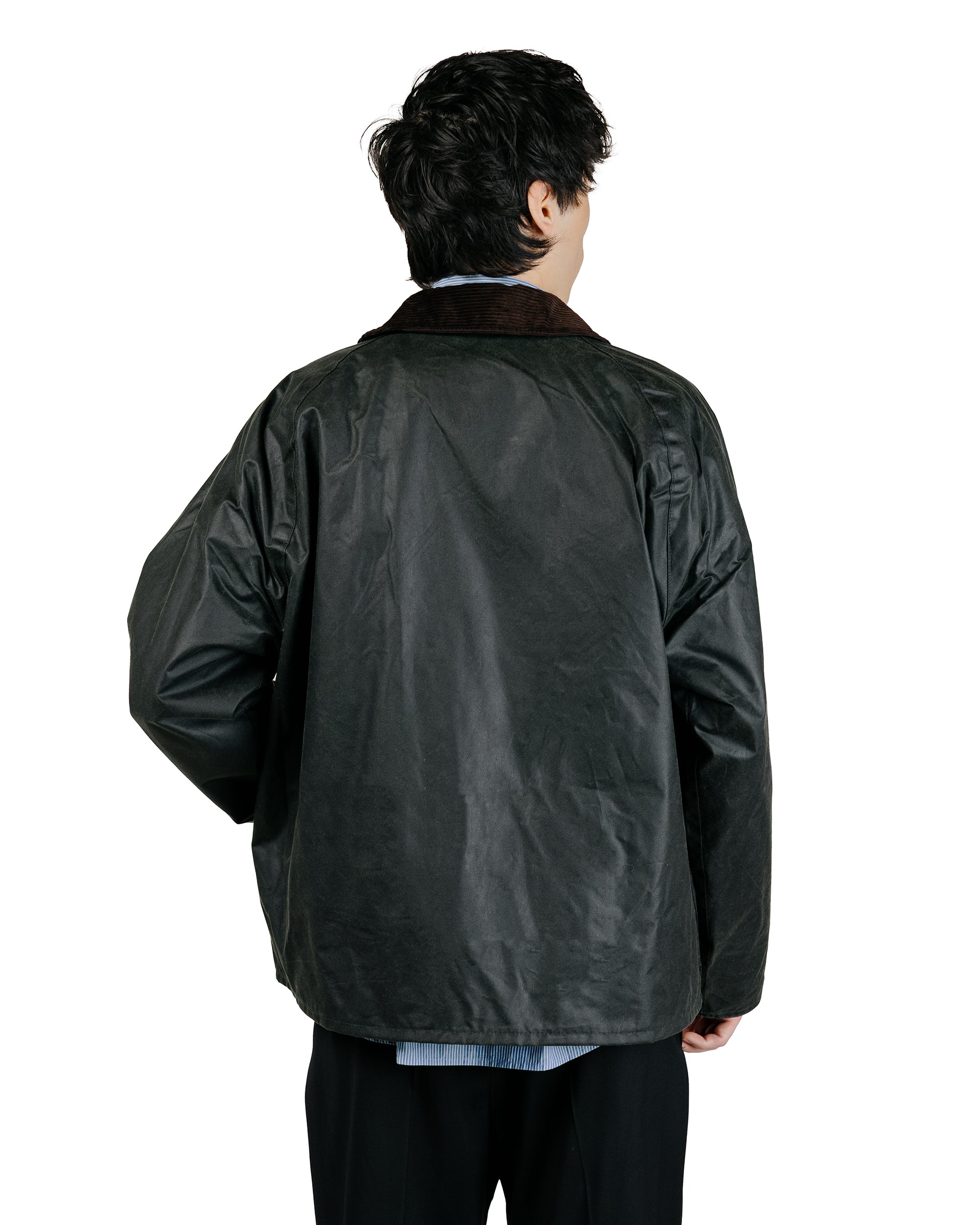 Barbour トランスポートワックスジャケット セージ