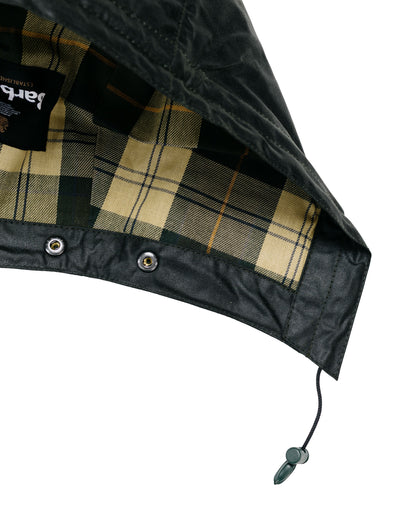 Barbour Waxed Cotton Hood Sage