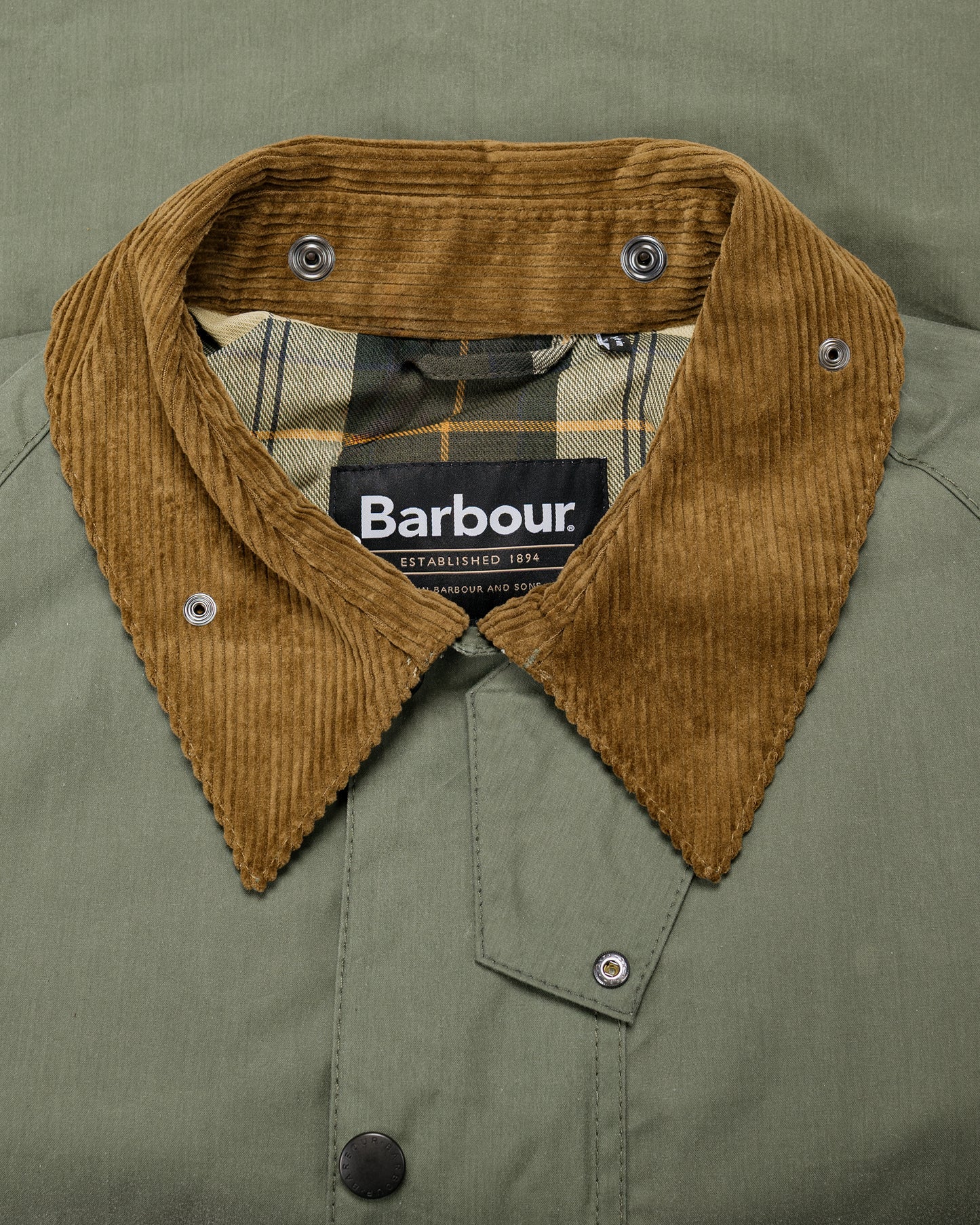 Barbour Transport Wax Jacket Light Moss