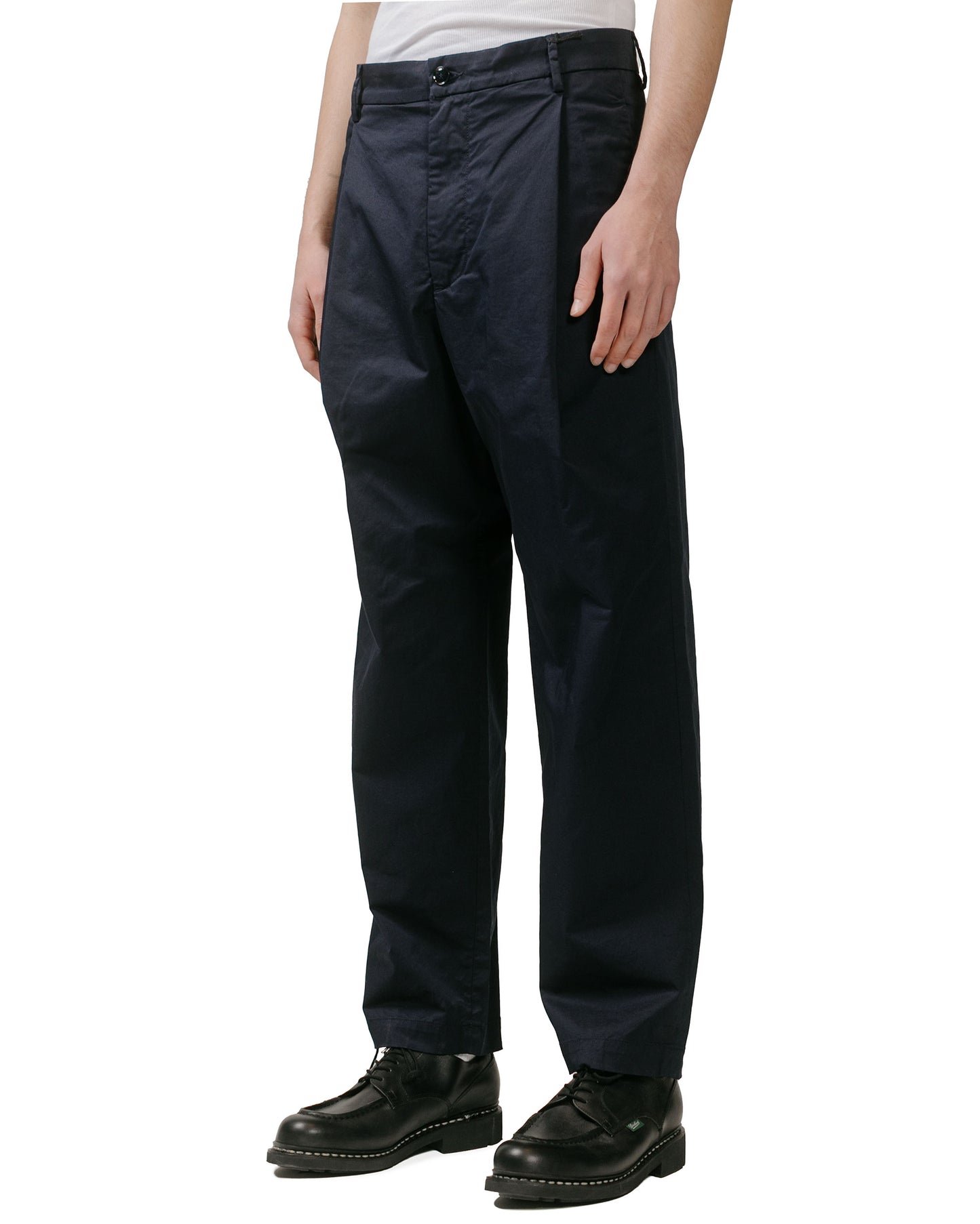 Barena Venezia Trousers Tartana Lustro Navy model front