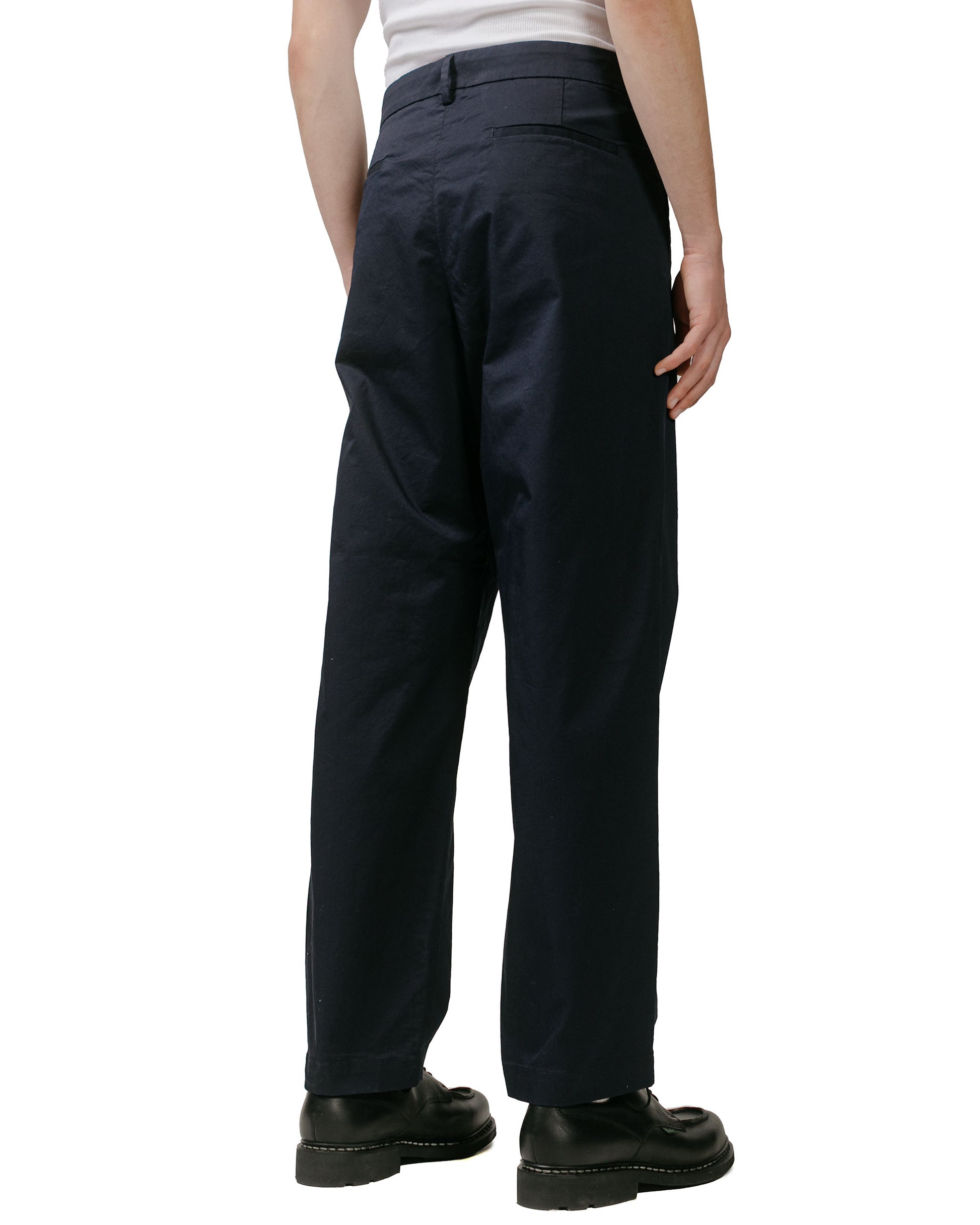 Barena Venezia Trousers Tartana Lustro Navy model back