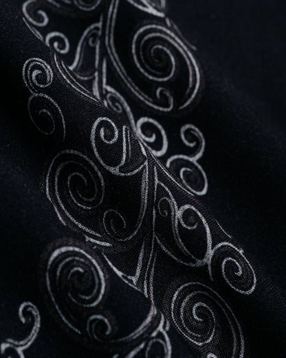 Bather Black Fiesta Camp Shirt