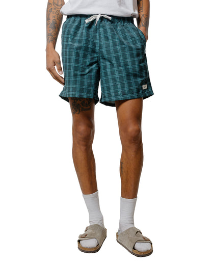 Bather Delta Tartan Swim Trunk