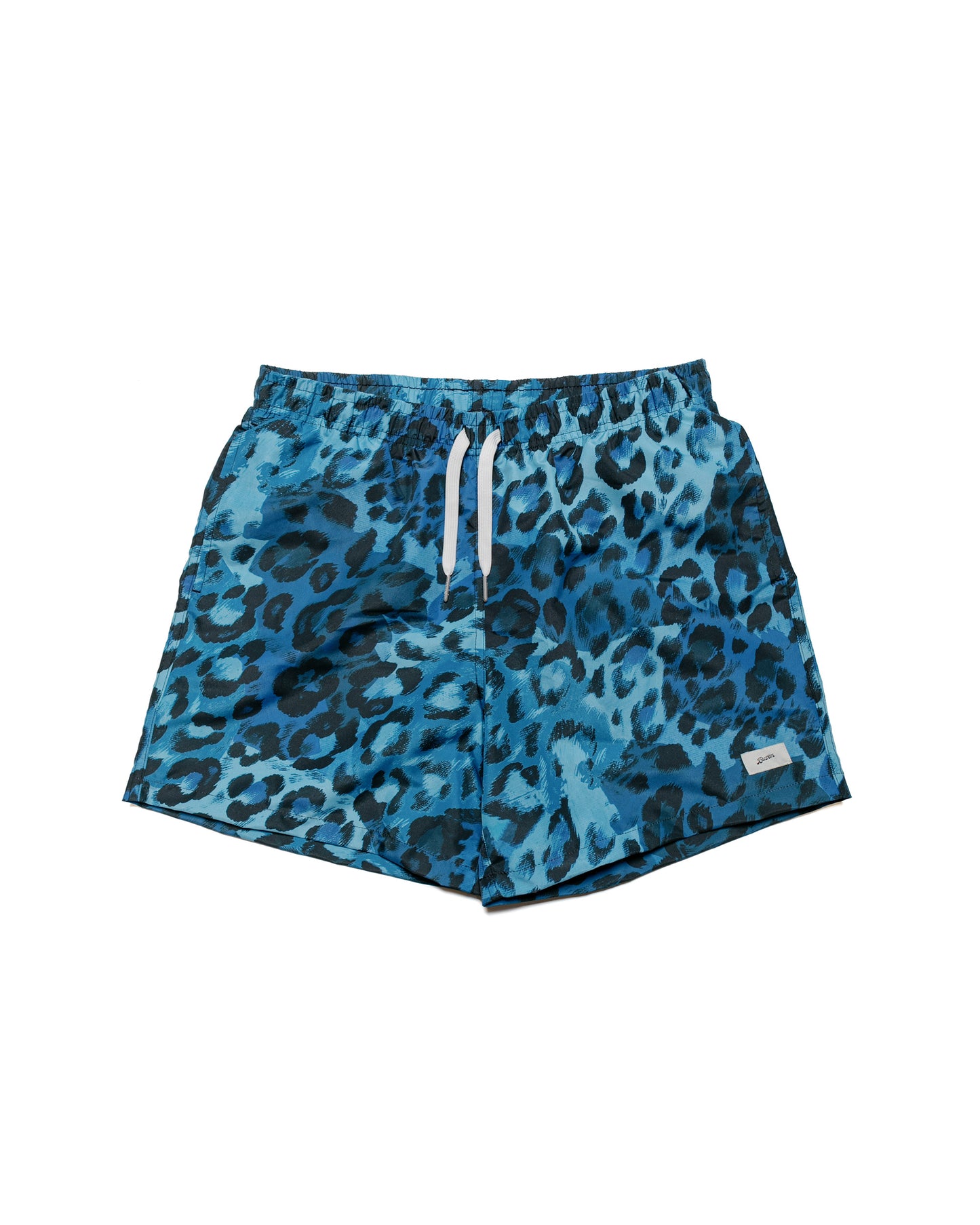 Bather Indigo Leopard Swim Trunk