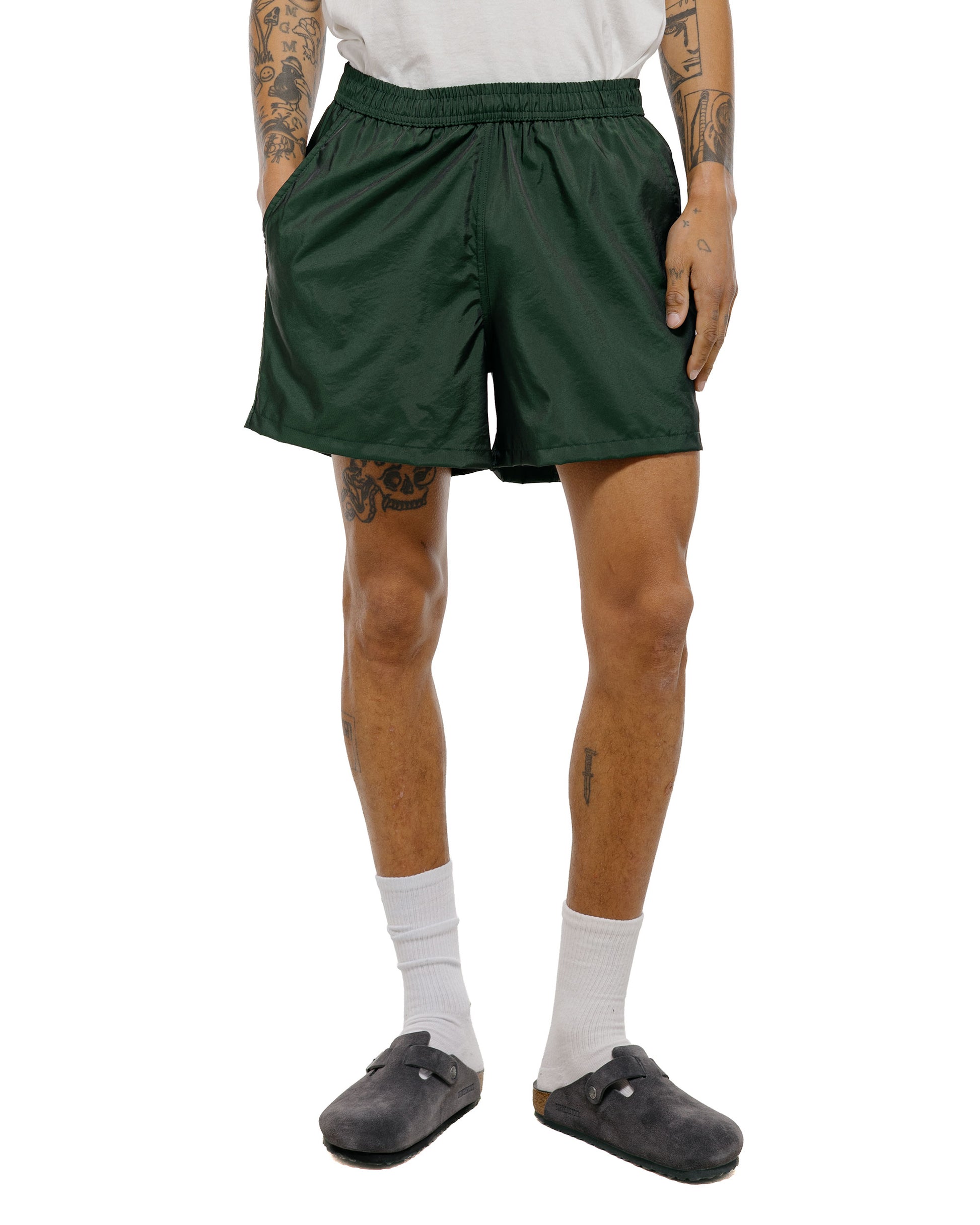 Bather Iridescent Emerald Modern Trunk