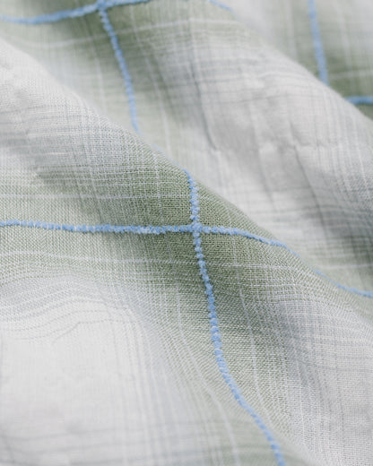 lost & found Bather Bather Laurel Grid Camp Shirt