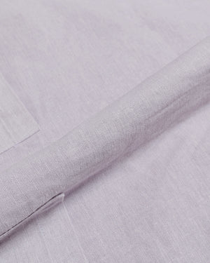 Bather Lavender Linen Traveler Shirt fabric