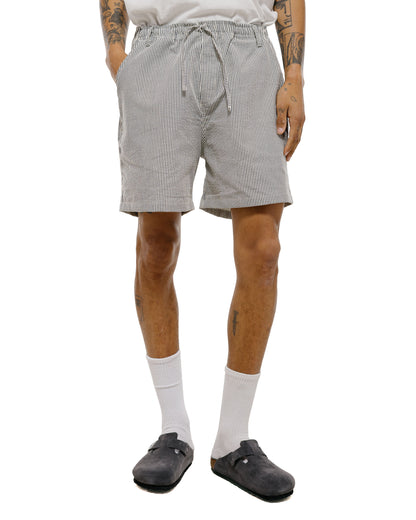 Bather Navy Pinstripe Leisure Short