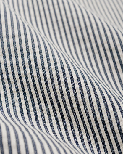 Bather Navy Pinstripe Leisure Short