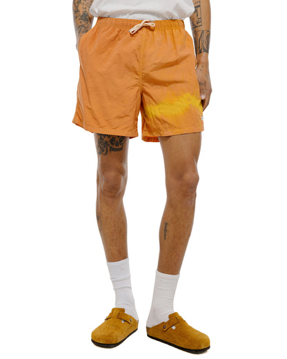 Bather Over Dyed Madder Tangerine Swim Trunk