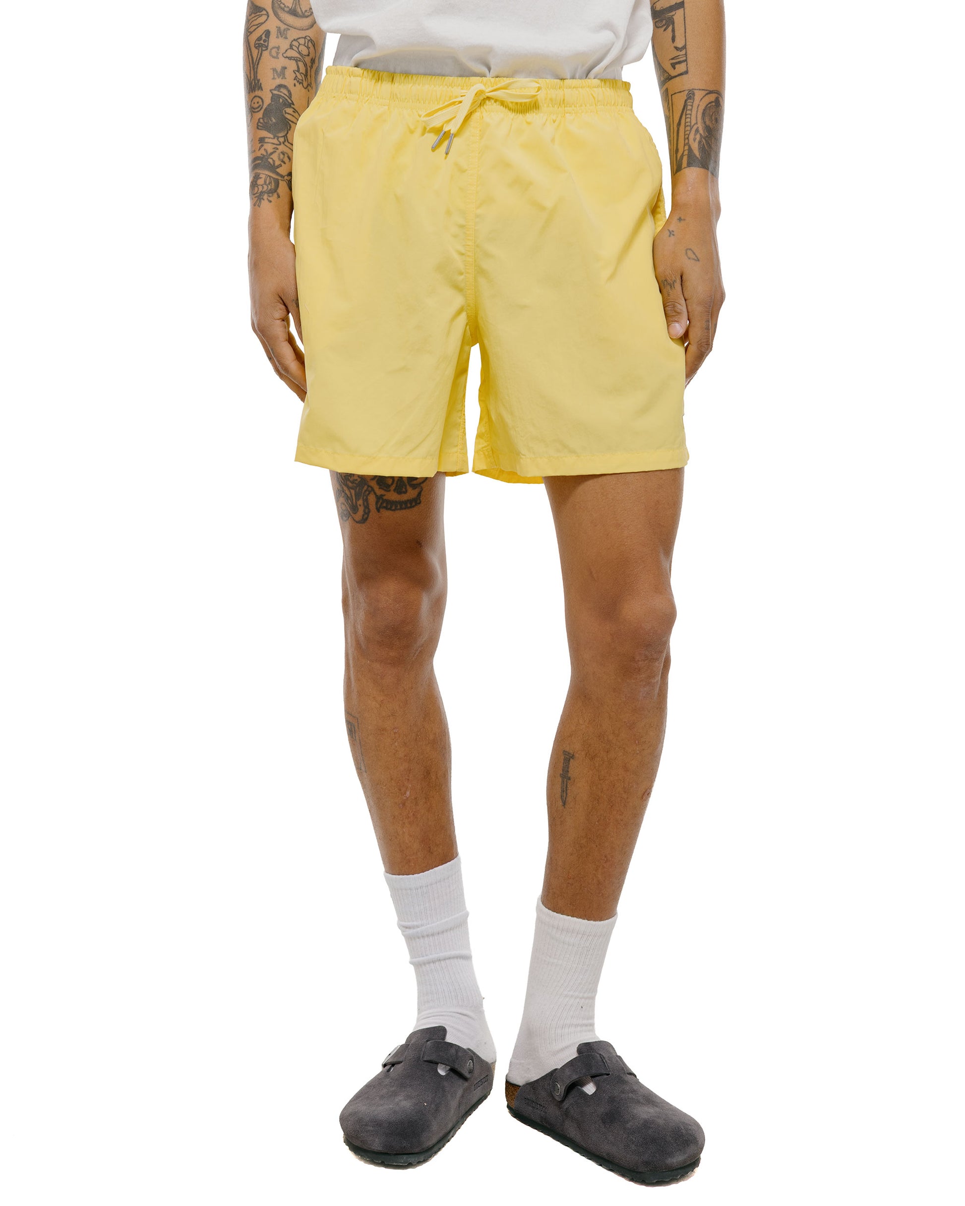 Bather Solid Canary Swim Trunk