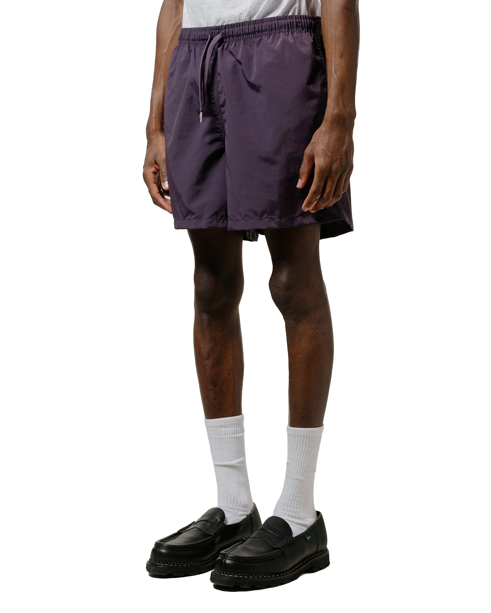 Bather Solid Plum Swim Trunk